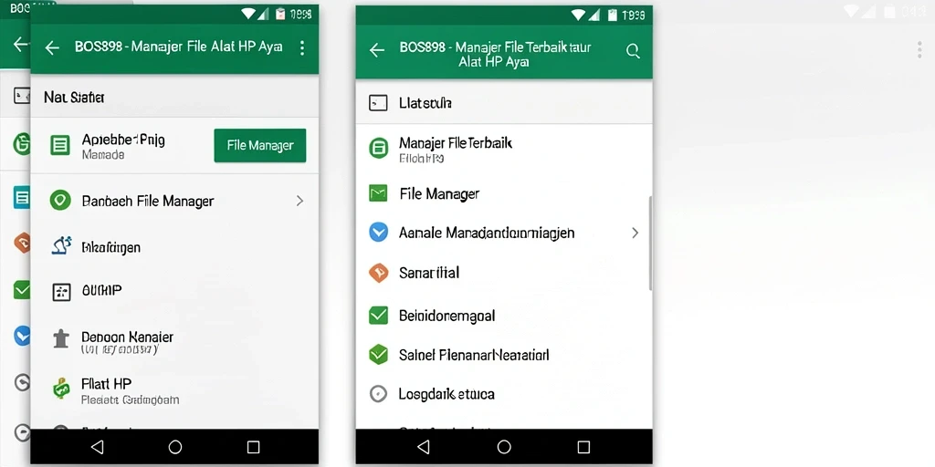 Tampilan antarmuka aplikasi BOS898 yang intuitif dan fungsional.
