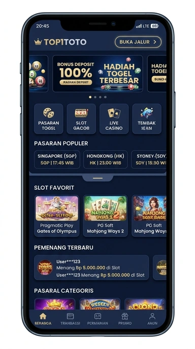 Halaman Link Alternatif top1toto untuk Pengguna Android