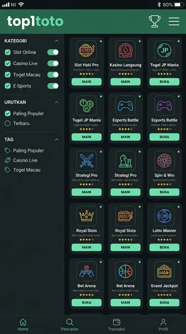 top1toto | Katalog Aplikasi Populer dan Kanal Uji Terlengkap