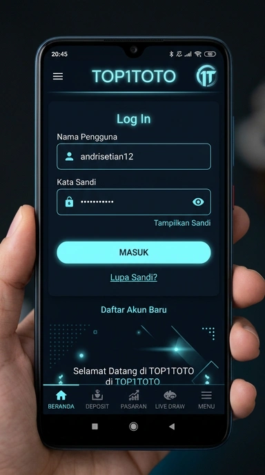 Panduan Masuk Akun top1toto untuk Pengguna Android